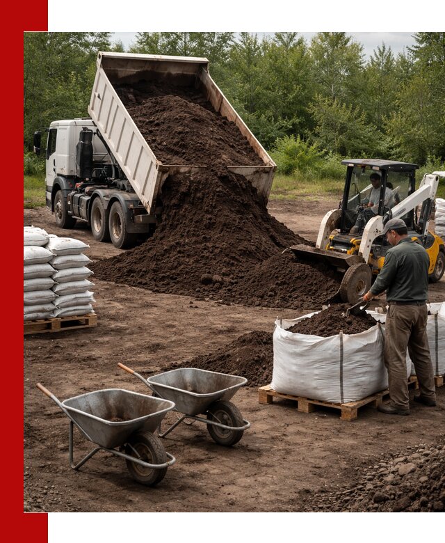 Доставка и продажа торфогрунта в Урае оптом и в розницу