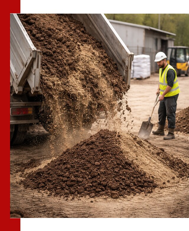 Доставка торфо-песчаной смеси в Урае для строительства и озеленения