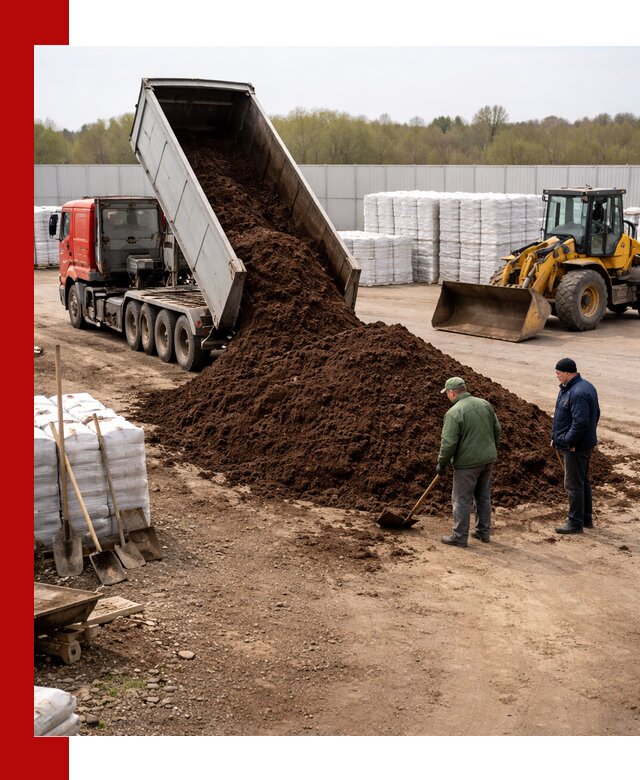 Доставка торфяных смесей оптом и в розницу в Урае