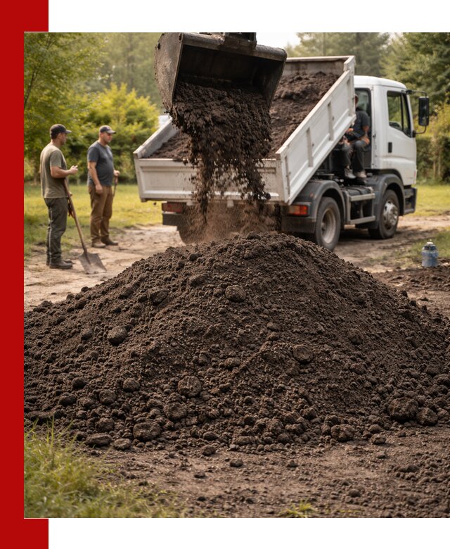 Доставка и продажа чернозема в Урае оптом и в розницу