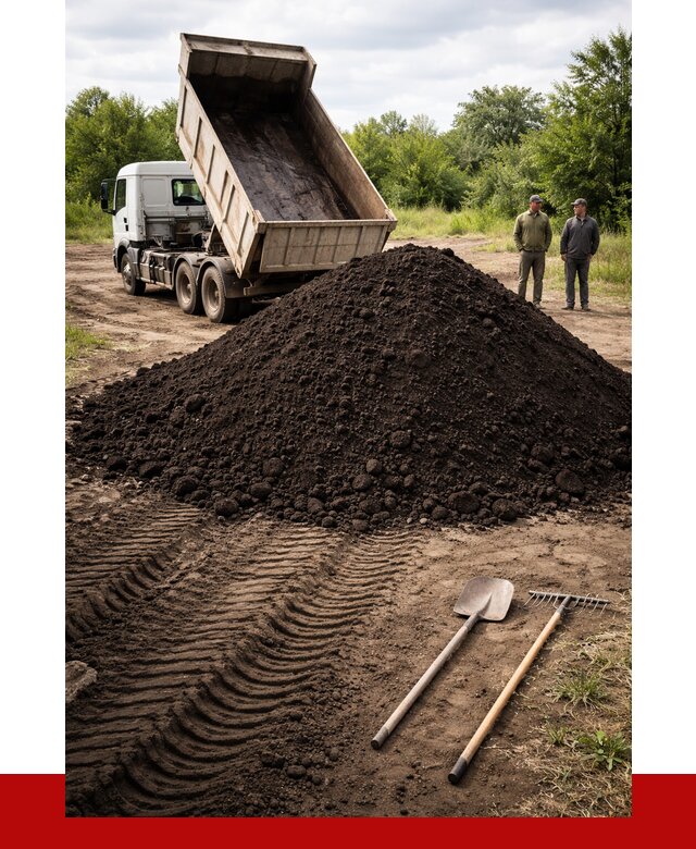 Купить чернозем навалом в Урае от 1251 р. за куб | ПРОНЕРУДУрй