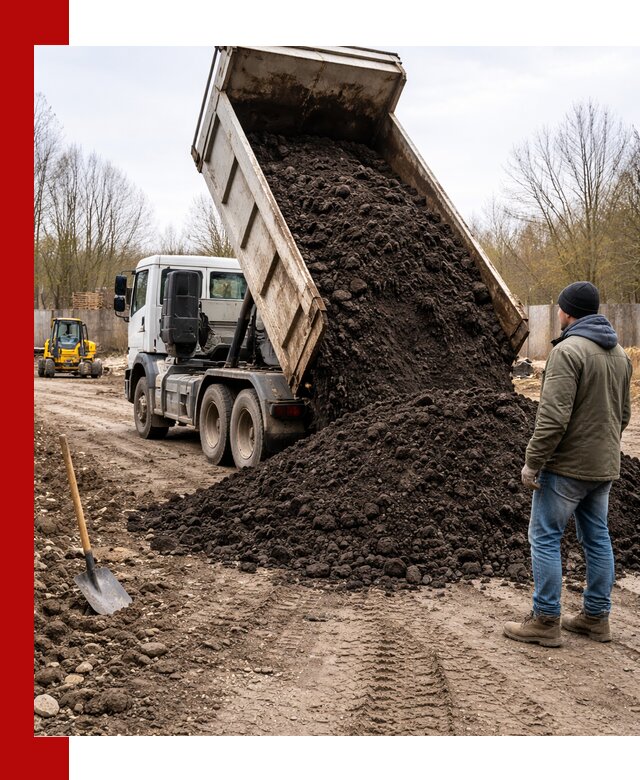 Доставка чернозема навалом в Урае быстро и выгодно