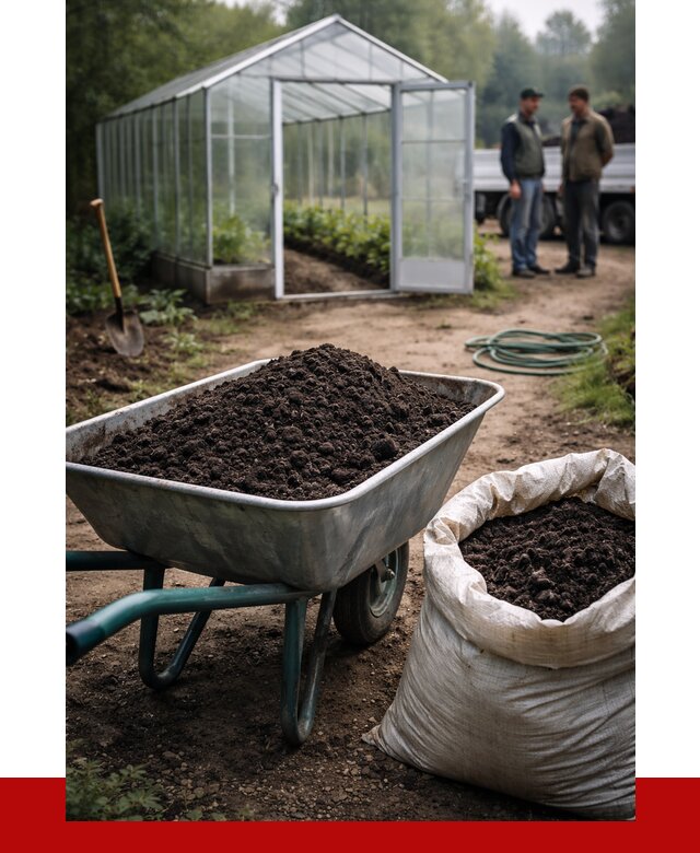 Чернозем для теплицы в Урае с доставкой от 1563 р. | ПРОНЕРУДУрй