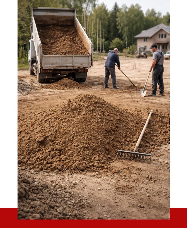 Суглинок для планировки в Урае с доставкой от 4377 р. | ПРОНЕРУДУрй