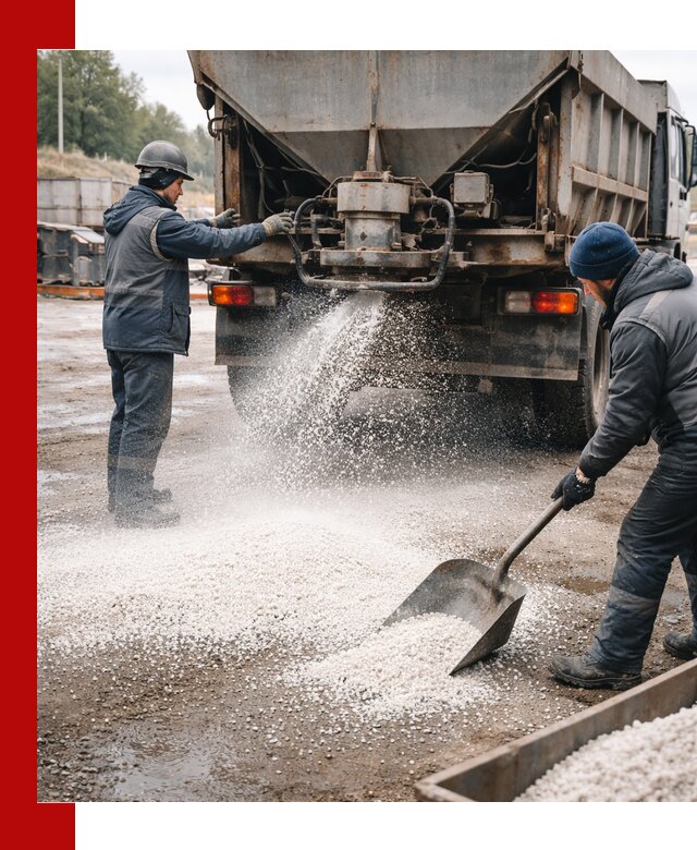 Доставка и продажа хлористого кальция в Урае