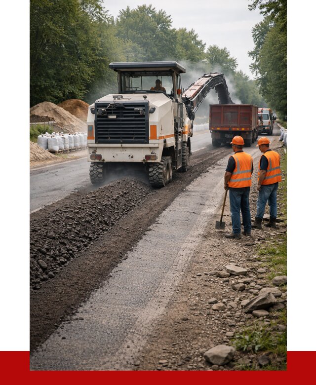 Фрезерованный асфальт в Урае от 2293 р./куб. | ПРОНЕРУДУрй