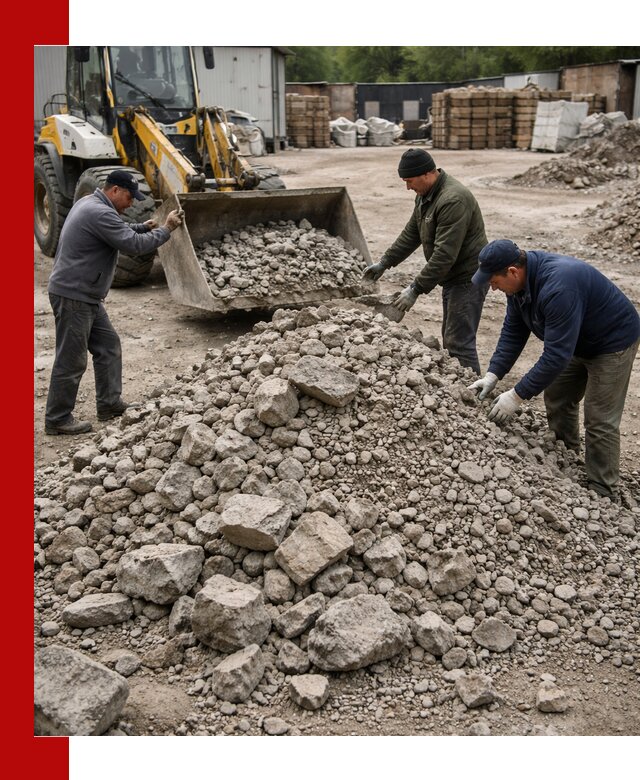 Демонтаж и вывоз бой бетона в Урае
