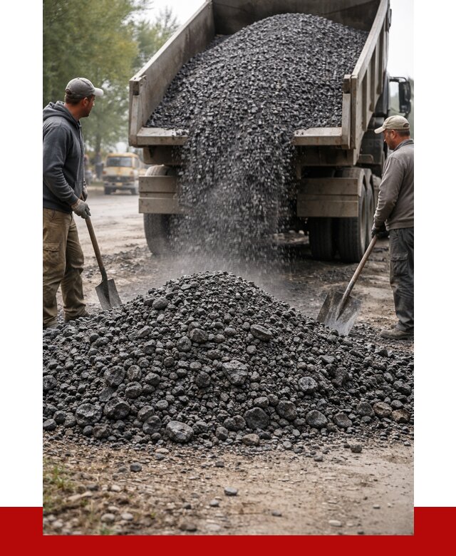Дробленый асфальт в Урае от 2918 р. с доставкой | ПРОНЕРУДУрй
