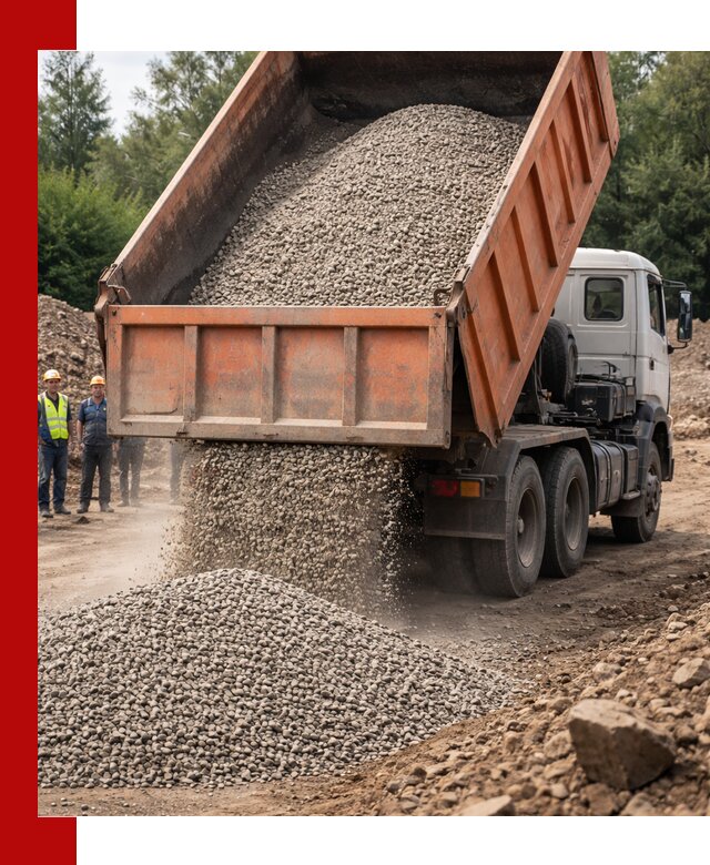 Доставка сыпучих материалов самосвалом в Урае быстро и надежно