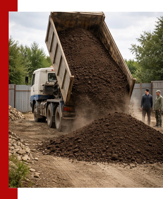 Доставка самосвалом 10 кубов в Урае быстро и надёжно