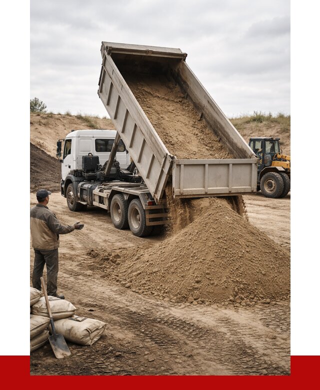 Доставка самосвалом 20 кубов в Урае от 7816 р. | ПРОНЕРУДУрй