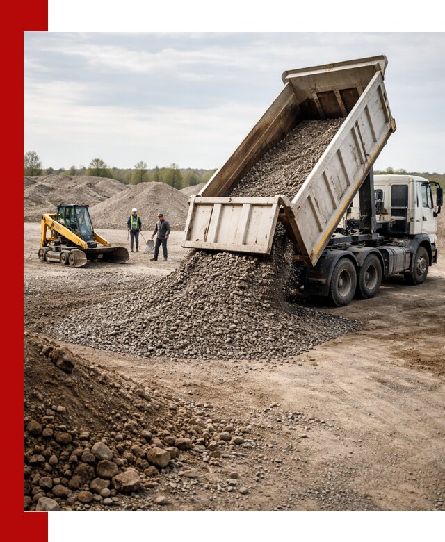 Доставка самосвалом 25 м³ в Урае быстро и надежно