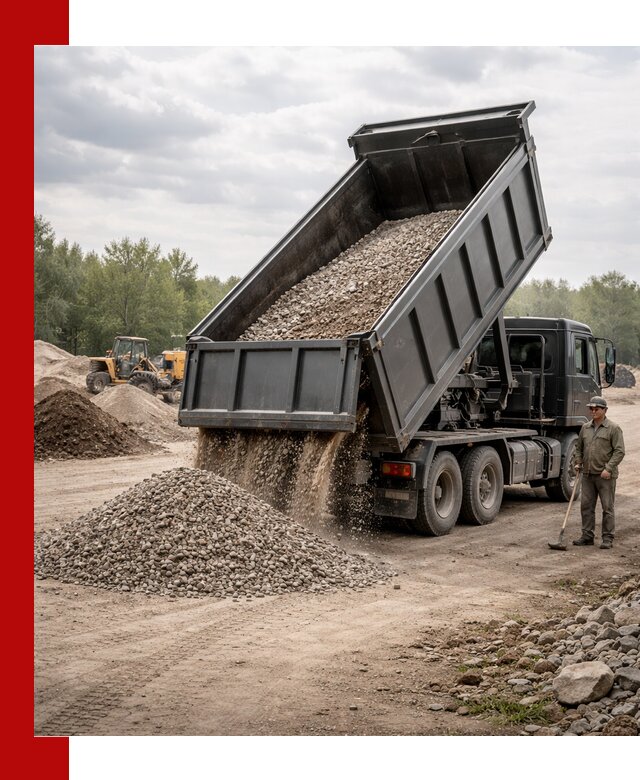 Доставка самосвалом 30 м3 по выгодным ценам в Урае