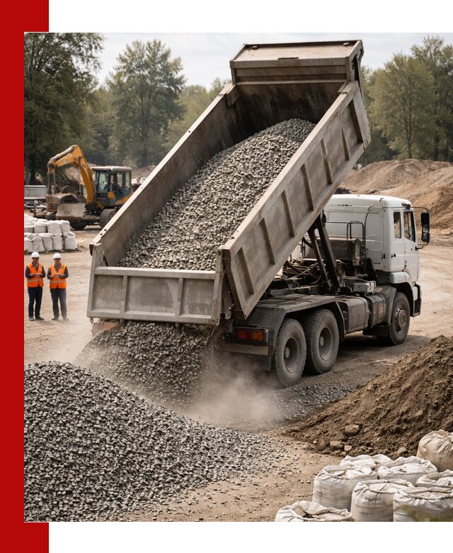 Аренда самосвала в Урае для доставки сыпучих и нерудных материалов