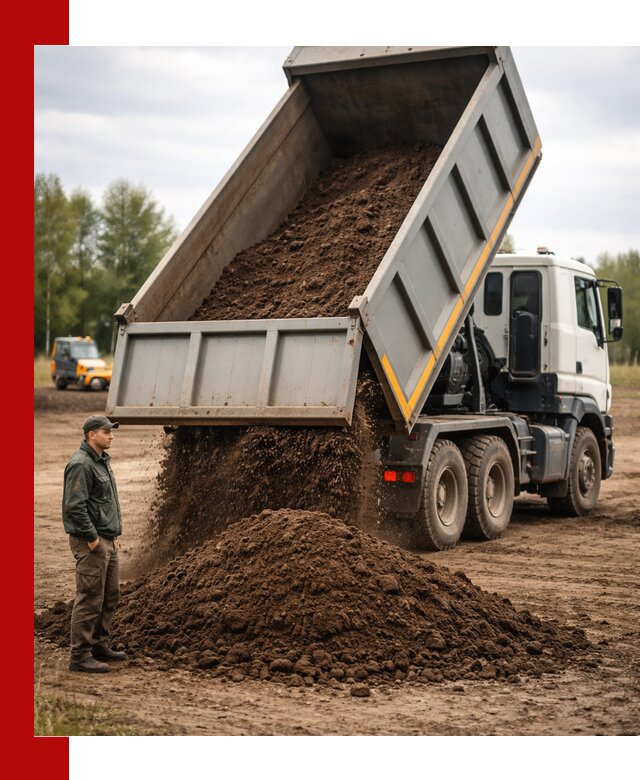 Аренда самосвала с водителем в Урае для сыпучих грузов и навоза