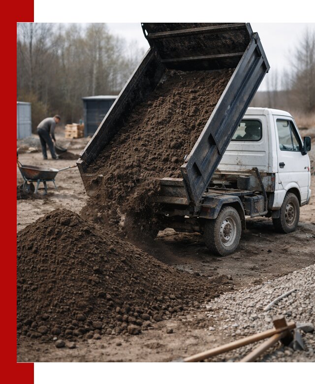 Аренда минисамосвала в Урае для доставки сыпучих материалов