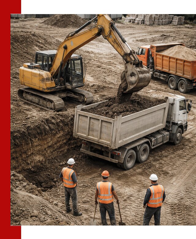 Разработка грунта для строительства и благоустройства в Урае