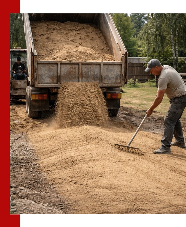 Отсыпка участка песком в Урае быстро и качественно